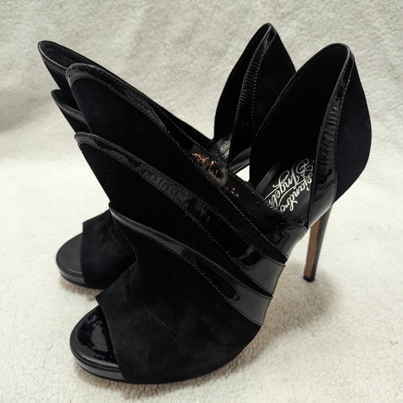 Alejandro Ingelmo Origami Peep Toe Bootie Heels!! - Picture 6 of 14
